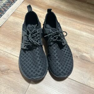 Hey Dude Black Athletic Shoes